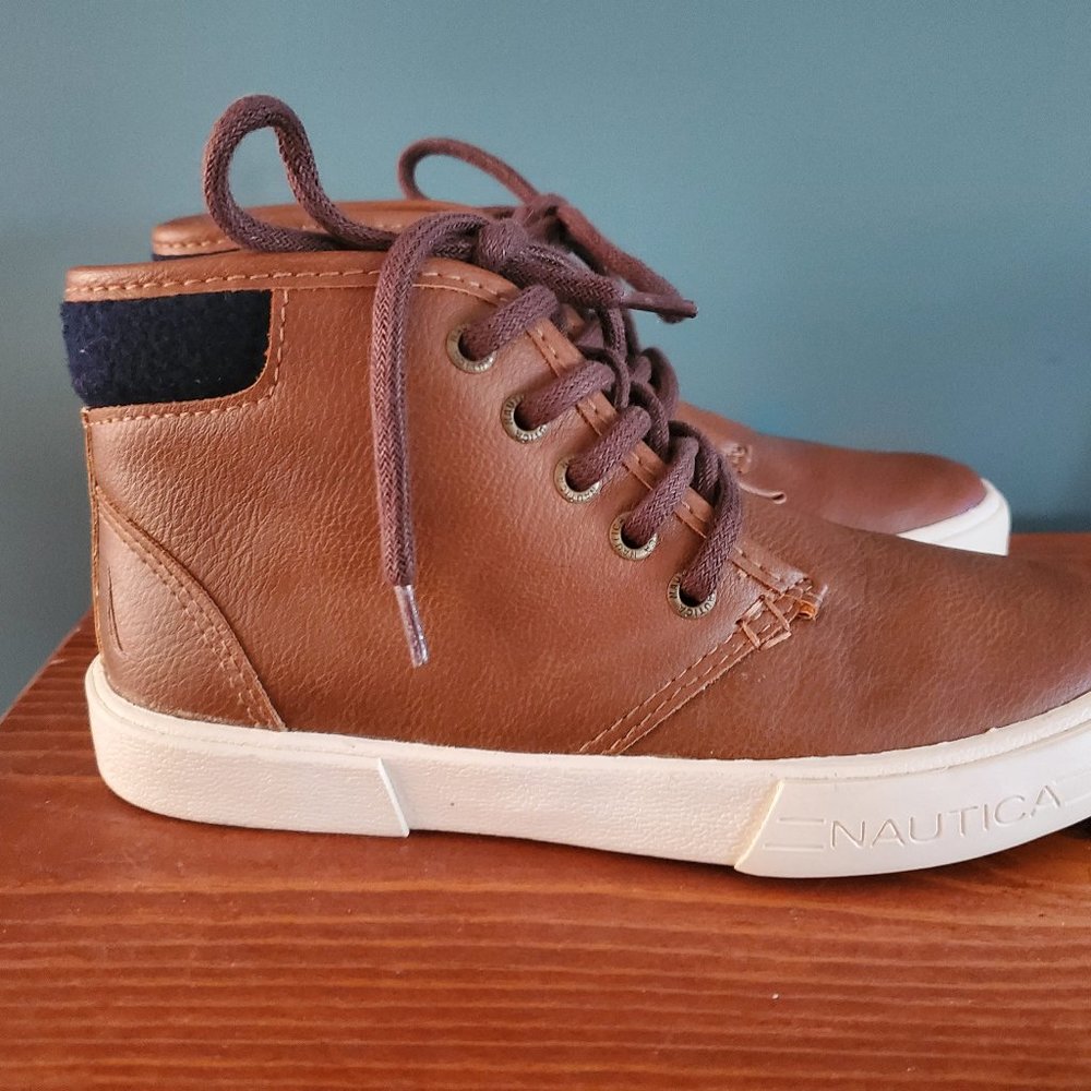 Little Boy's Nautica Boots Size 1